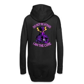 Plague Doctor Halloween pest doktor Maske - Hoodie-Kleid - Schwarz - Hinten