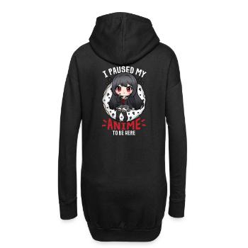 23551664893122326 avant - Sweat-shirt à capuche long Femme - noir - Dos