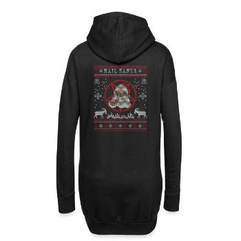 I Pentagramme du diable satanique - Sweat-shirt à capuche long Femme - noir - Dos