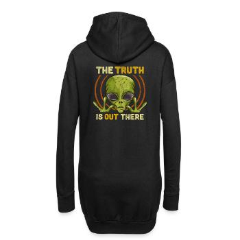 The Truth Is Out There Martian Alien Gift - Hoodie-Kleid - Schwarz - Hinten
