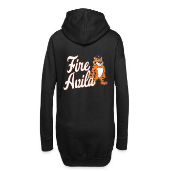 Feu Avila - Sweat-shirt à capuche long Femme - noir - Dos