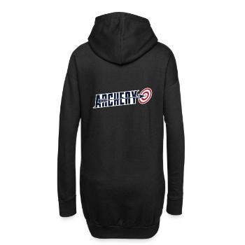 Archery - Hoodie-Kleid - Schwarz - Hinten
