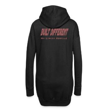 Construit différemment – Aucune limite appliquée - Sweat-shirt à capuche long Femme - noir - Dos