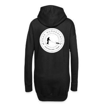 Mantrailing Team - Hoodie-Kleid - Schwarz - Hinten