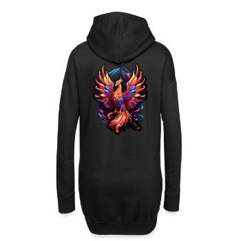 Phénix - Sweat-shirt à capuche long Femme - noir - Dos