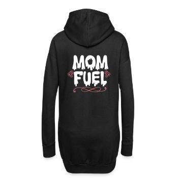 Mom Fuel Muttertagsgeschenk Mami Mama Mom Mother - Hoodie-Kleid - Schwarz - Hinten