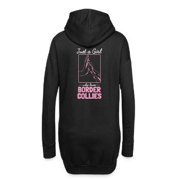 Conception unique pour - Sweat-shirt à capuche long Femme - noir - Dos