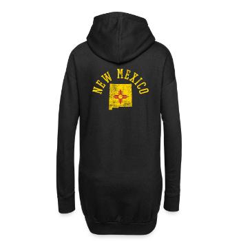 Nouveau-Mexique États-Unis Drapeau Patriot Pride État d’origine - Sweat-shirt à capuche long Femme - noir - Dos
