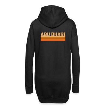 Umfassen Sie die Essenz der Emirate mit diesem - Hoodie-Kleid - Schwarz - Hinten