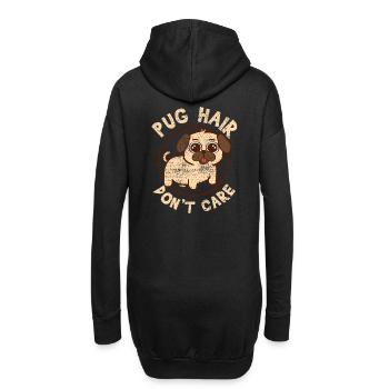 Dites bonjour à votre amour des seins avec ce - Sweat-shirt à capuche long Femme - noir - Dos