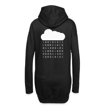 Entfesseln Sie Ihren inneren Mathematiker mit - Hoodie-Kleid - Schwarz - Hinten