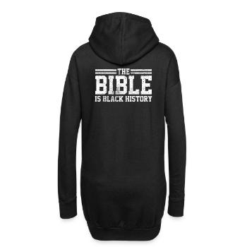 L’équipe de Jésus-Christ comme Swag Faith Apparel Design - Sweat-shirt à capuche long Femme - noir - Dos