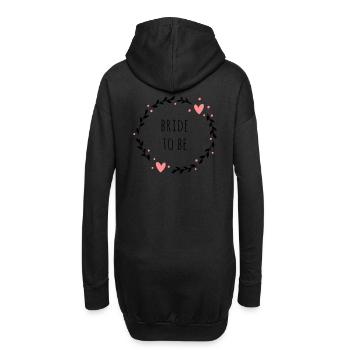 Bride to be | JGA - Sweat-shirt à capuche long Femme - noir - Dos