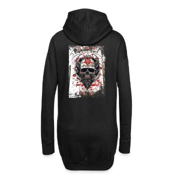 Death Metal Heavy Rock Musique - Sweat-shirt à capuche long Femme - noir - Dos