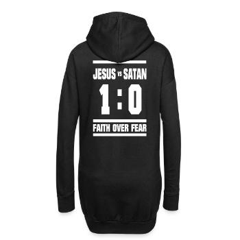 Jésus - Jésus Christ - Équipe Jésus - Dieu - Sweat-shirt à capuche long Femme - noir - Dos