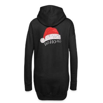 Noël Ho Ho Ho - Sweat-shirt à capuche long Femme - noir - Dos