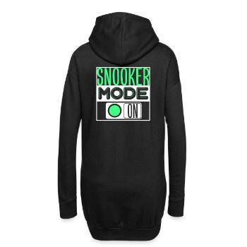 Snooker Billard - Hoodie-Kleid - Schwarz - Hinten