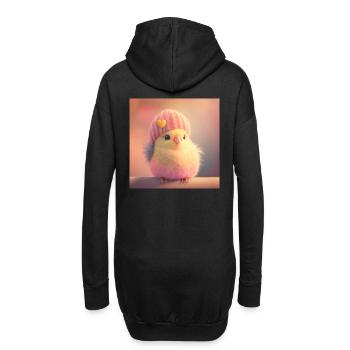 Birdie - Sweat-shirt à capuche long Femme - noir - Dos