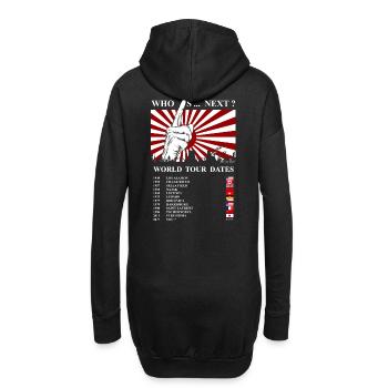 Fukushima , Anti,Atomkraft Nein Danke , Kernkraft - Hoodie-Kleid - Schwarz - Hinten