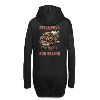 Steampunk BBQ Season 1 - Hoodie-Kleid - Schwarz - Hinten