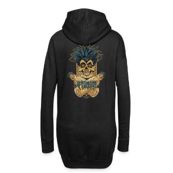Tequila - Hoodie-Kleid - Schwarz - Hinten