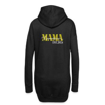Mama Löwenherz 2024 Beste Mama Geschenk - Hoodie-Kleid - Schwarz - Hinten