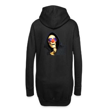 Mort d’un clown - Sweat-shirt à capuche long Femme - noir - Dos