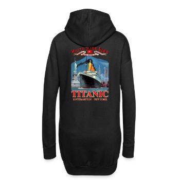 TITANIC NY Kreation Louis RUNEMBERG © Adagp - Hoodie-Kleid - Schwarz - Hinten