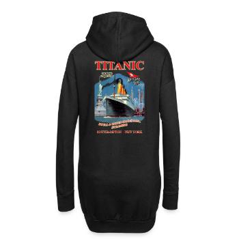 TITANIC SPIRIT creation Louis RUNEMBERG © Adagp - Hoodie Dress - black - Back