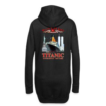 TITANIC SPIRIT CREATION Louis RUNEMBERG © Adagp - Hoodie Dress - black - Back