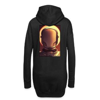 Robot Future Technology Science Android - Sweat-shirt à capuche long Femme - noir - Dos