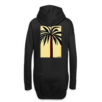 Palm Beach Holiday Summer Sun Sea Travel Holidays - Sweat-shirt à capuche long Femme - noir - Dos