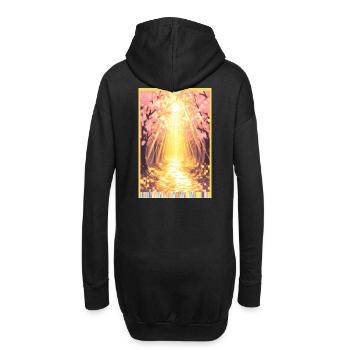 Golden Beacon in Cherry Grove - Hoodie Dress - black - Back
