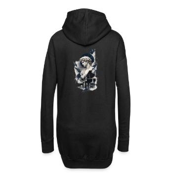 Art esthétique du piano - Sweat-shirt à capuche long Femme - noir - Dos