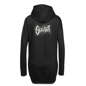 Appât fantôme Horreur Style paranormal - Sweat-shirt à capuche long Femme - noir - Dos