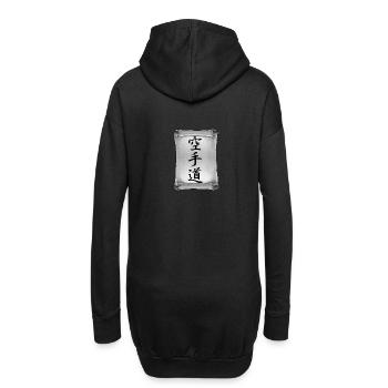 Tiamat - Kampfkunst - Karate - Hoodie-Kleid - Schwarz - Hinten