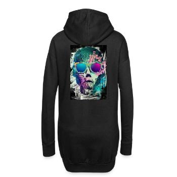 FASHION FATALITY 3 von Yume Origins - Hoodie-Kleid - Schwarz - Hinten