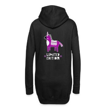 Unicorn Limited Edition - Hoodie-Kleid - Schwarz - Hinten