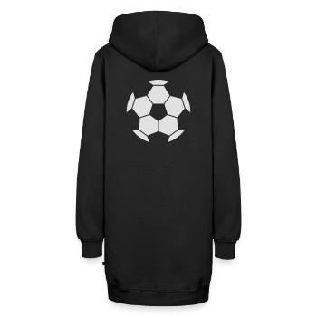 Football Ball Équipe Fan Ball Games Championship - Sweat-shirt à capuche long Femme - noir - Dos