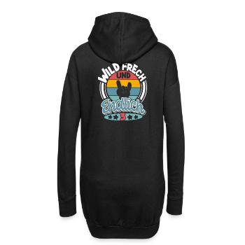3. Geburtstag Wild Frech Und Endlich 3 - Hoodie-Kleid - Schwarz - Hinten