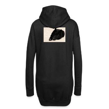 Bak - Hoodie-Kleid - Schwarz - Hinten