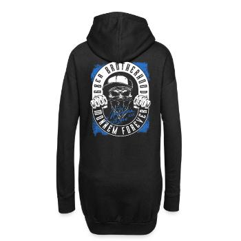 Mannheim Brotherhood - Sweat-shirt à capuche long Femme - noir - Dos