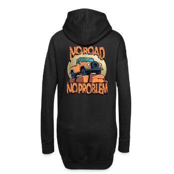 Conducteur de véhicule hors route - Sweat-shirt à capuche long Femme - noir - Dos