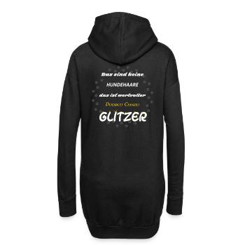 Podenco Canario Glitzer wA9W - Hoodie-Kleid - Schwarz - Hinten