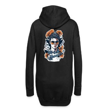 Mein bester Sommer - Hoodie-Kleid - Schwarz - Hinten