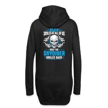 Skydiver Skydiver - Sweat-shirt à capuche long Femme - noir - Dos