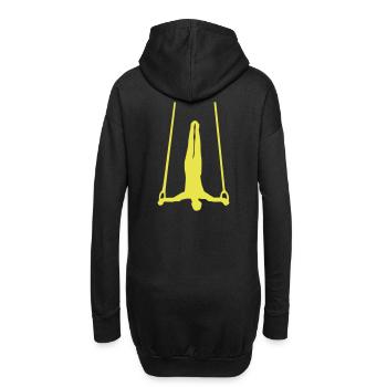 Gymnastique - Sweat-shirt à capuche long Femme - noir - Dos