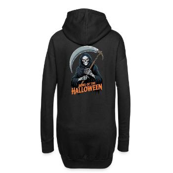 Faucheuse d’Halloween - Sweat-shirt à capuche long Femme - noir - Dos