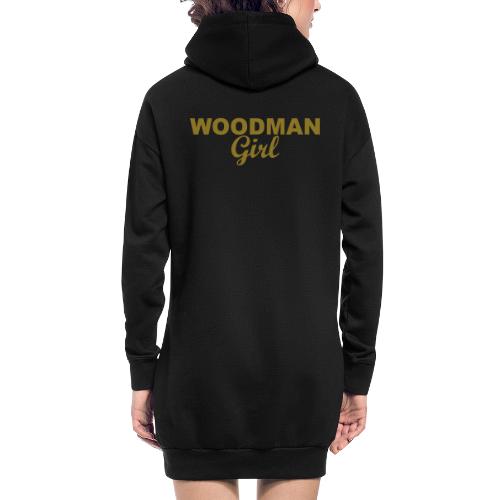 WOODMAN Girl, gold - Hoodie-Kleid