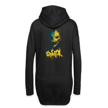 Sinner - Hoodie-Kleid - Schwarz - Hinten